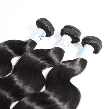 GS Virgin Hair Blue Series 3pcs/pack Peruvian Virgin Hair Body Wave
